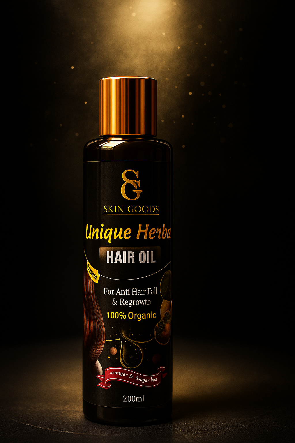 Skin Goods Hair Oil – For Strong, Long & Thick Hair | Anti Dandruff & Hair Fall Control